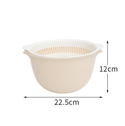 Double sink dish drain basket kitchen panning wash fruit basket