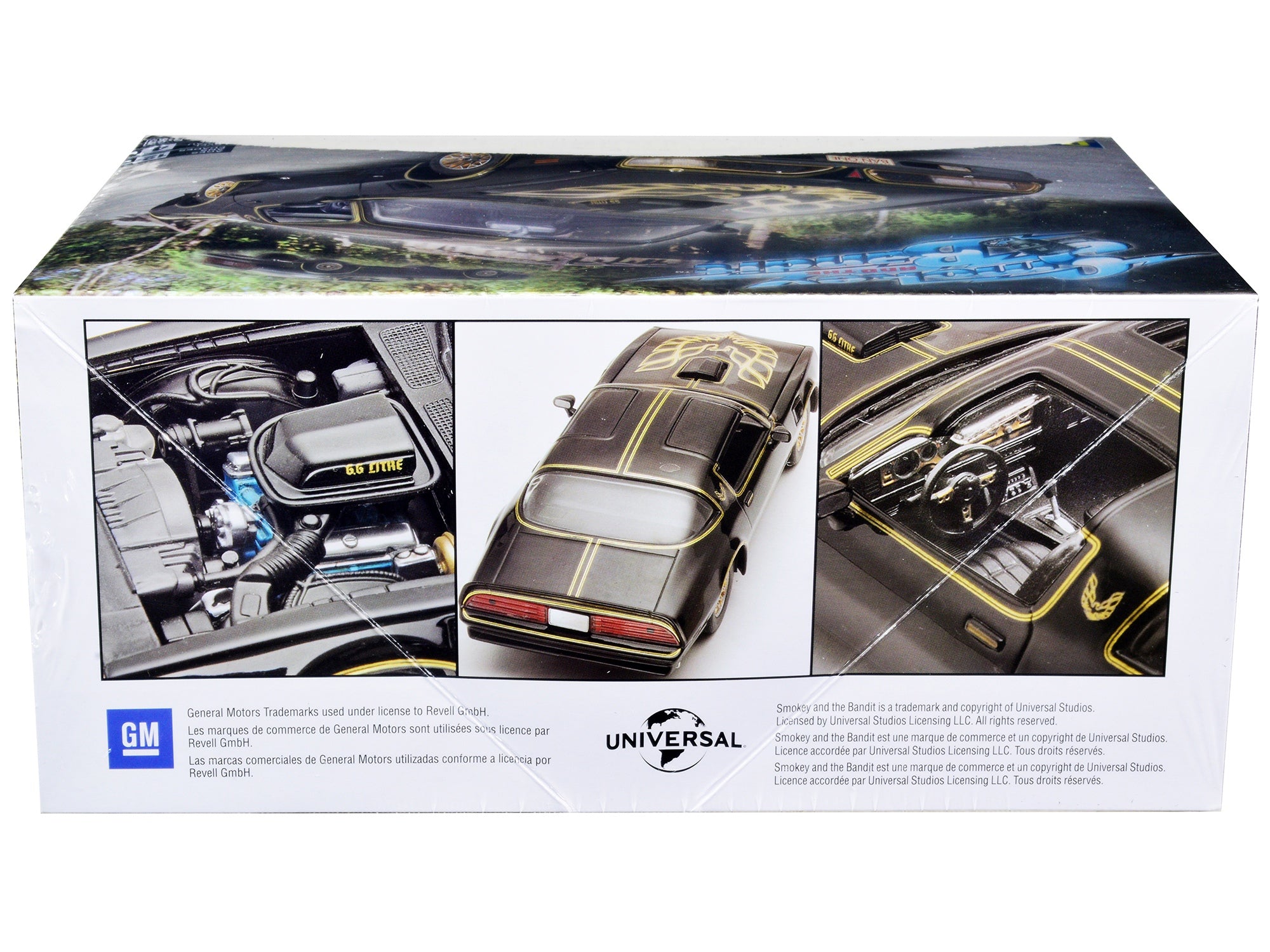 Level 4 Model Kit 1977 Pontiac Firebird "Smokey and the Bandit" (1977) Movie 1/25 Scale Model Car by Revell - Minihomy