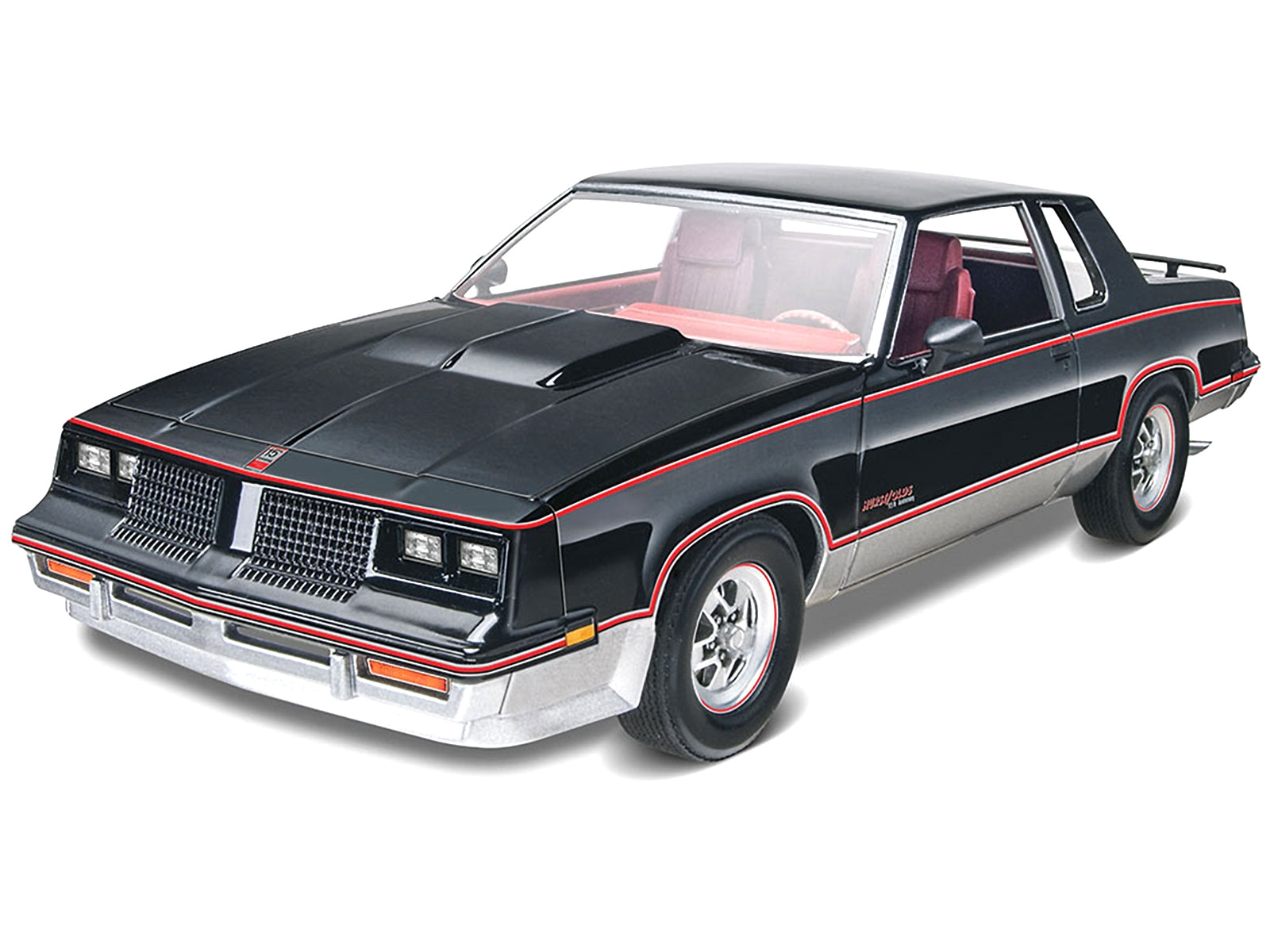 Level 4 Model Kit 1983 Oldsmobile Hurst Cutlass "Special Edition" 1/25 Scale Model by Revell