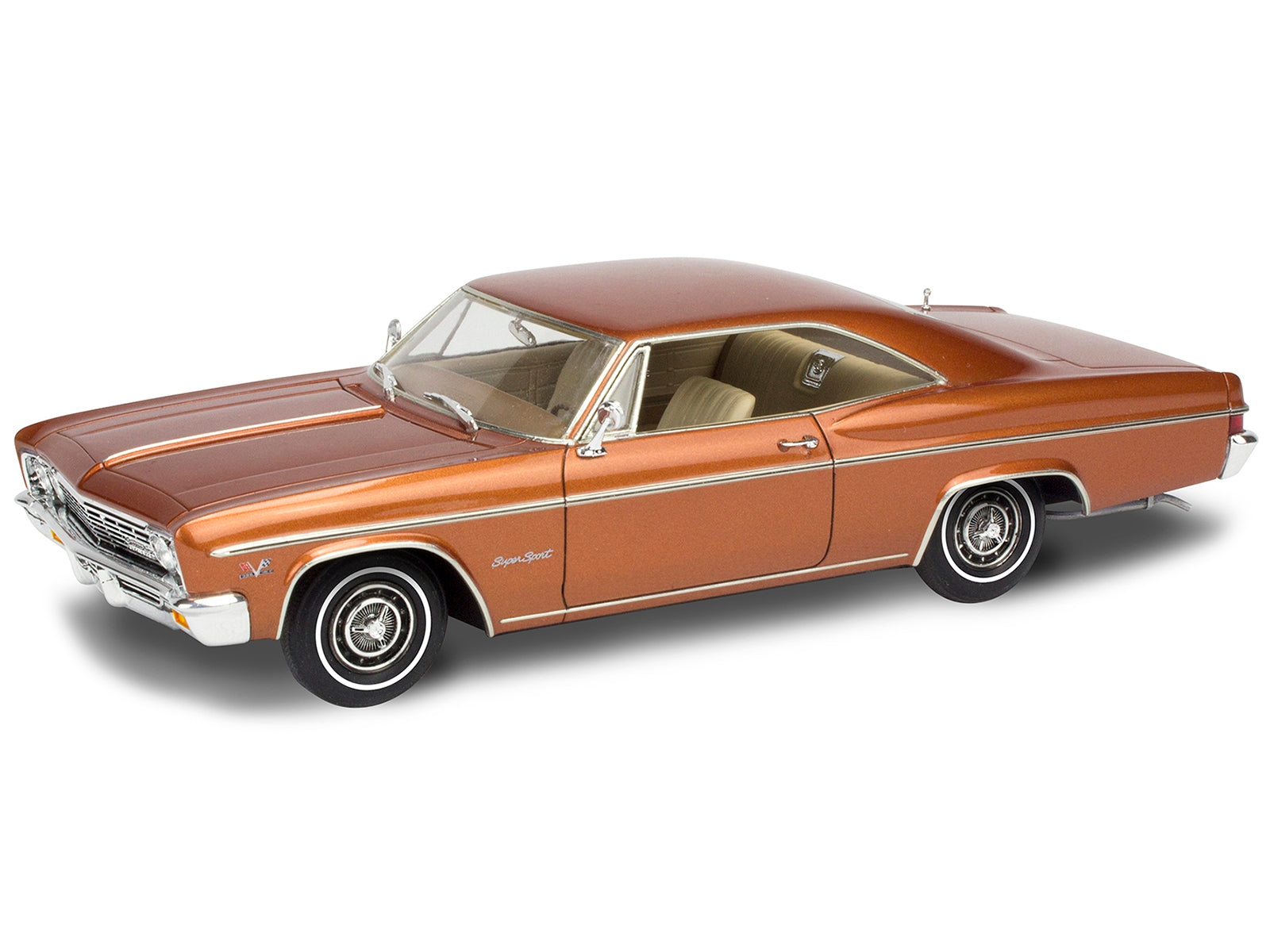 Level 4 Model Kit 1966 Chevrolet Impala SS 396 2-in-1 Kit 1/25 Scale Model by Revell - Minihomy