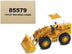 CAT Caterpillar 966A Wheel Loader Yellow with Operator "Vintage Series" 1/50 Diecast Model by Diecast Masters - Minihomy