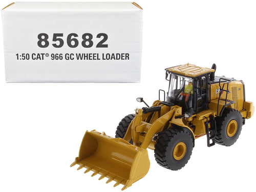 CAT Caterpillar 966 GC Wheel Loader Yellow with Operator 
