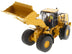 CAT Caterpillar 980 Wheel Loader Yellow with Operator "High Line Series" 1/50 Diecast Model by Diecast Masters - Minihomy