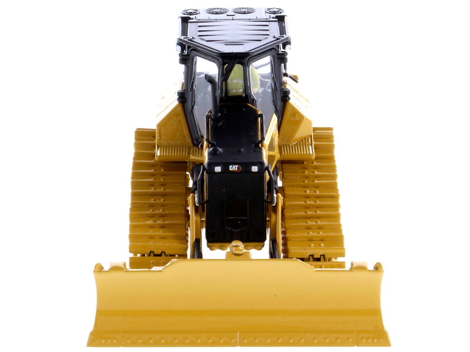 CAT Caterpillar D5 LGP VPAT Track Type Tractor Dozer Yellow with Operator "High Line" Series 1/50 Diecast Model by Diecast Masters - Minihomy