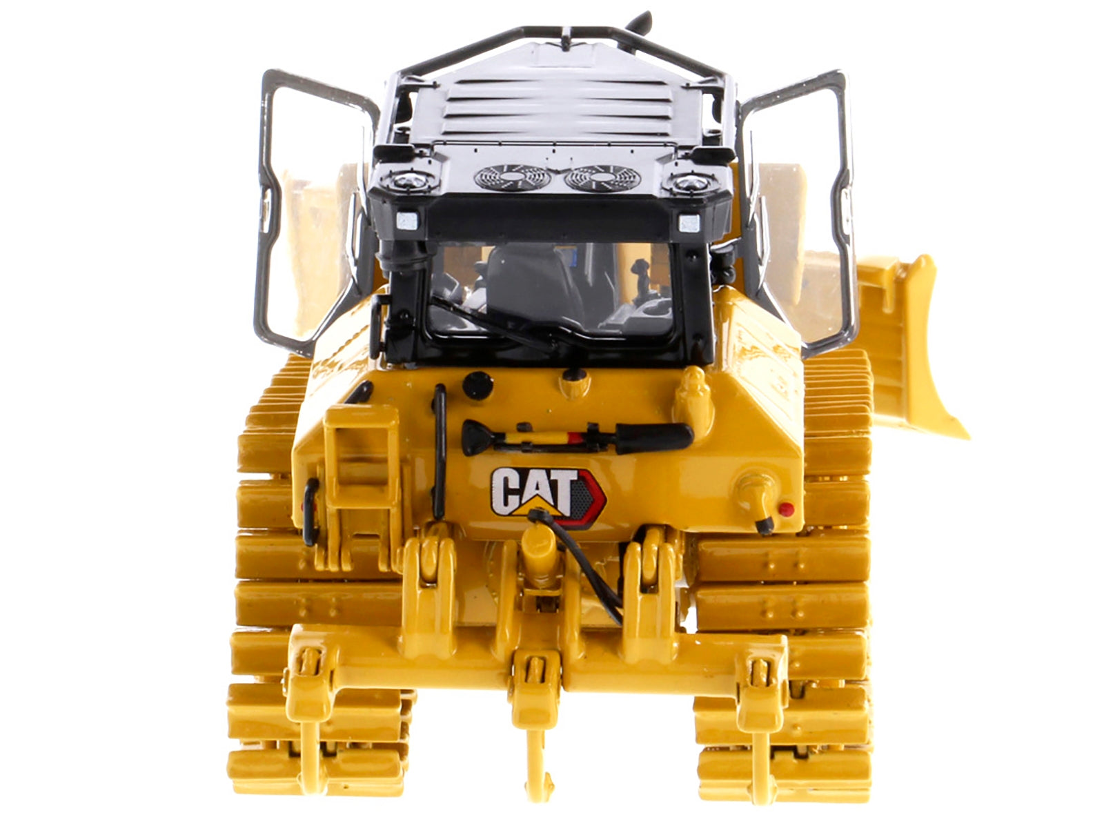 CAT Caterpillar D5 LGP VPAT Track Type Tractor Dozer Yellow with Operator "High Line" Series 1/50 Diecast Model by Diecast Masters - Minihomy