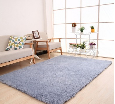 Living Room Rug Area Solid Carpet: Plush Comfort for Every Space - Minihomy