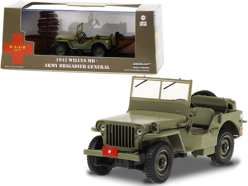 1942 Willys MB Army Green 
