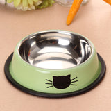 Stainless steel pet bowl