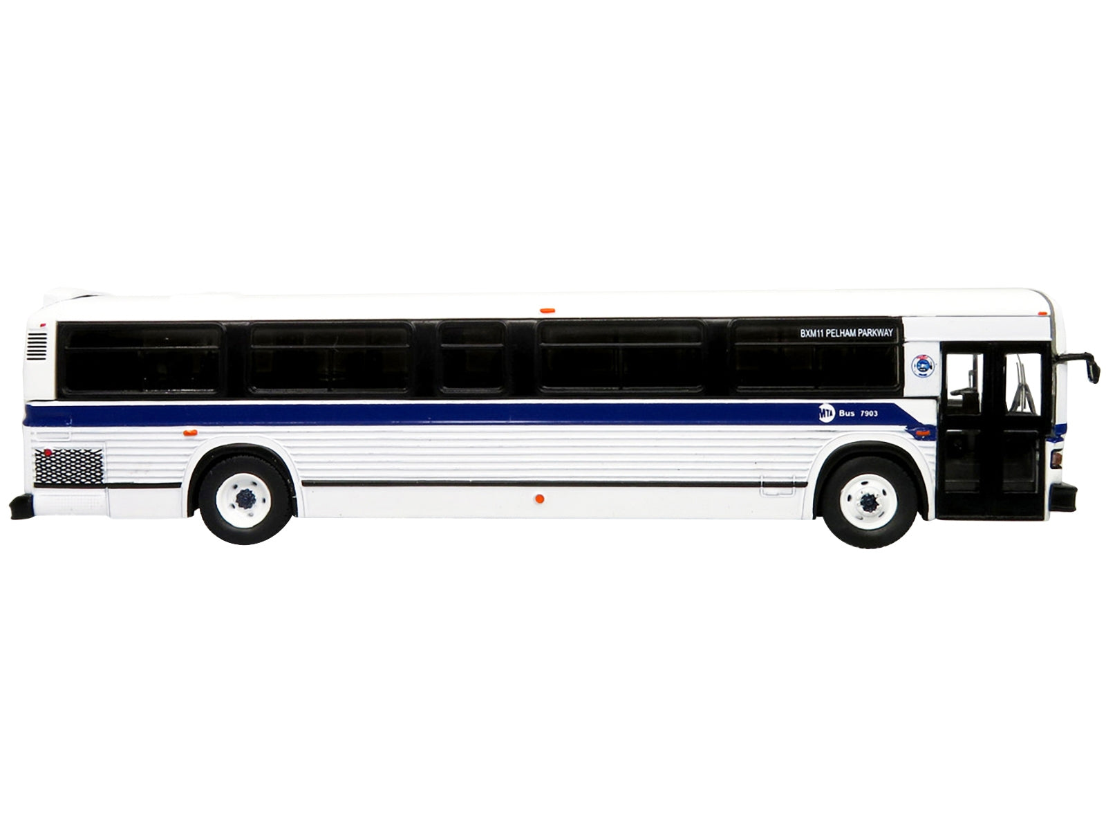 MCI Classic City Bus MTA New York City Suburban "BXM11 Pelham Parkway" "Vintage Bus & Motorcoach Collection" 1/87 Diecast Model by Iconic Replicas