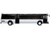 1980 Grumman 870 Advanced Design Transit Bus Plain White "Vintage Bus & Motorcoach Collection" 1/87 Diecast Model by Iconic Replicas - Minihomy