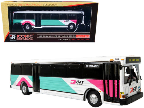 1980 Grumman 870 Advanced Design Transit Bus CAT (Citizens Area Transit) Las Vegas