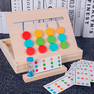 Four-color logic game chess