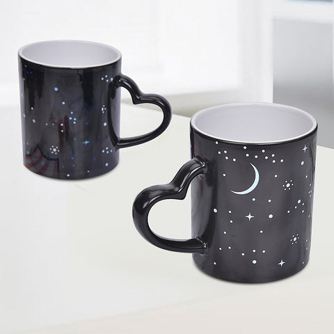 Customized Coffee Cup Creative Color Change Mug Ceramic Cup