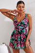 Full Size Twist Front Sleeveless Swim Dress - Minihomy