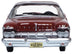 1959 Chrysler Imperial Crown 2 Door Hardtop Radiant Red with Black Top 1/87 (HO) Scale Diecast Model Car by Oxford Diecast - Minihomy