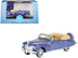 1941 Lincoln Continental Convertible Darian Blue Metallic with Tan Interior 1/87 (HO) Scale Diecast Model Car by Oxford Diecast - Minihomy