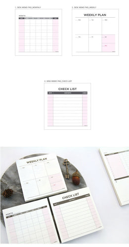 Weekly Monthly Work Planner