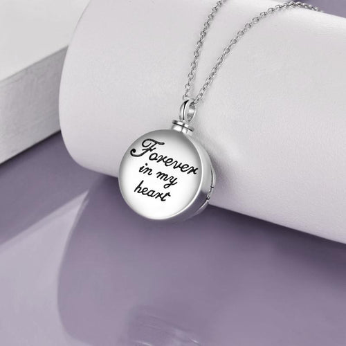 Locket Necklace Sterling Silver I Love You To The Moon And Back