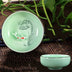 Celadon Hand-painted Ceramic Teacup Kung Fu Tea Set Carp Creative