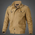 Casual Multi-pocket Pilot Coat Military Bomber Jacket Male - Minihomy