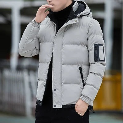 Men Casual Padded Down Jacket