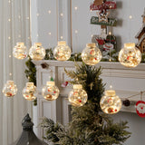 Curtain Lights Decorate Christmas Tree Pendants