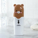 Creative Travel Portable Toothbrush Cup Cartoon - Minihomy