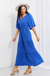 Culture Code Full Size My Muse Flare Sleeve Tiered Maxi Dress - Minihomy