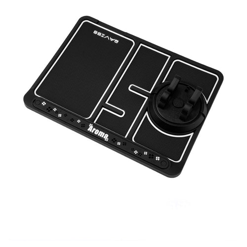 Non-Slip Car Phone Pad For 4-in-1 Car Parking Number Card Anti-Slip Mat Auto Phone Holder