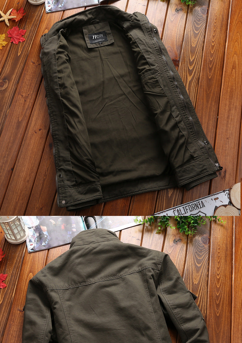 Cold And Warm Military Men's Casual Jacket - Minihomy