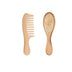 Baby Wool Brush Set Bathing Soft Hair Brush - Minihomy