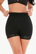 Full Size Pull-On Lace Trim Shaping Shorts - Minihomy