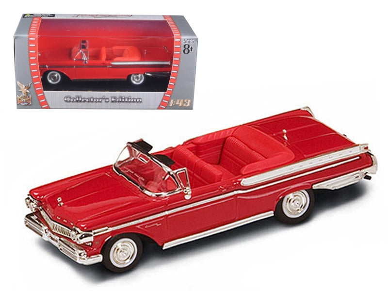 1957 Mercury Turnpike Cruiser Red 1/43 Diecast Car Model by Road Signature - Minihomy