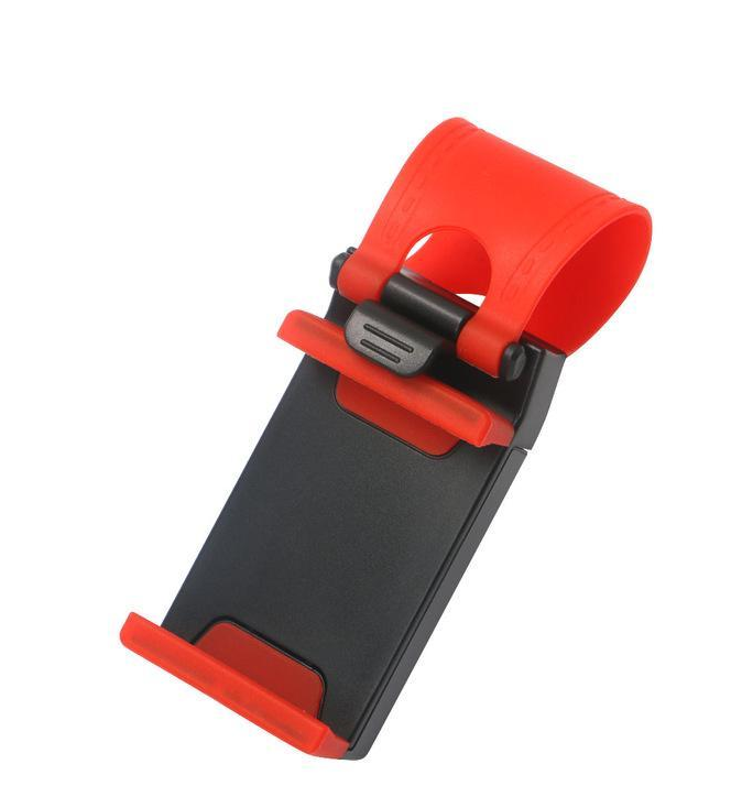 Car steering wheel mobile phone bracket car buckle navigation support car mobile phone bracket universal mobile phone holder