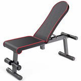 Multifunctional Adjustable Supine Board Fitness Equipment Folding Dumbbell Bench