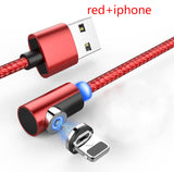 Nylon Braided Magnetic Mobile Phone Charging Cable - Minihomy