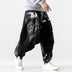 Chinese Style Baggy Traditional patchwork pants - Minihomy