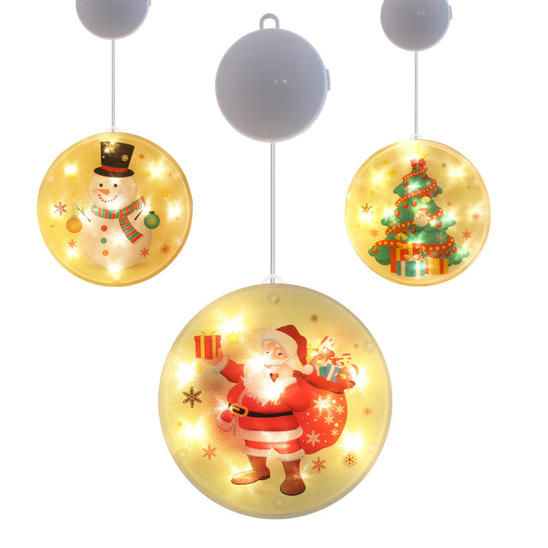 Christmas decoration hanging lights