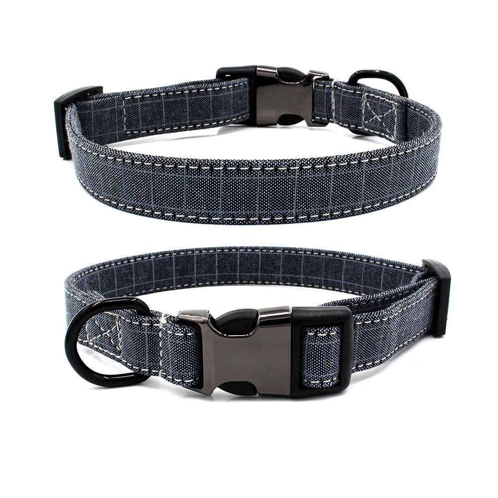 Canvas dog collar