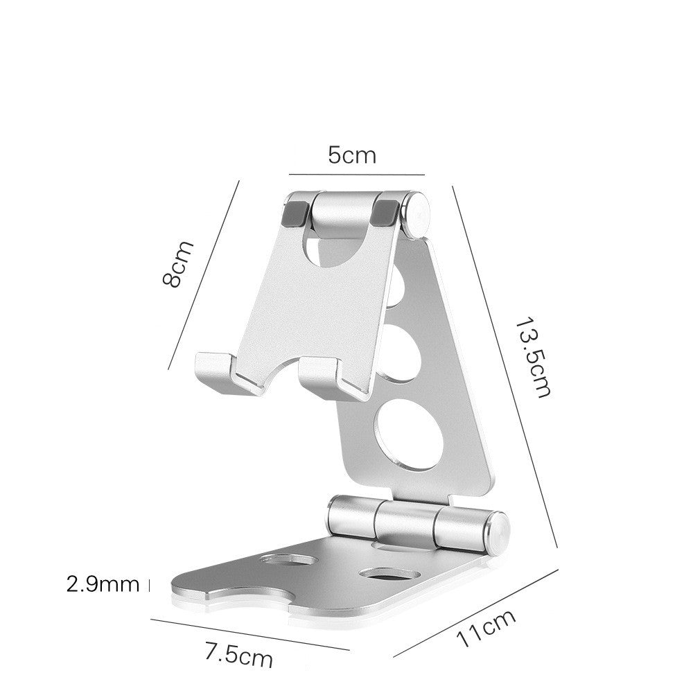 Folding mini mobile phone bed bracket portable tablet