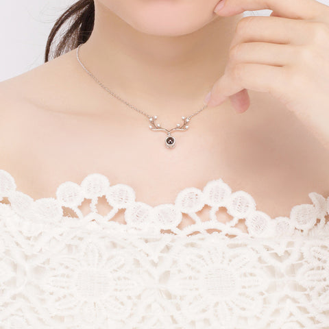 100 languages I love you necklace