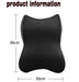 Car headrest lumbar support neck pillow for car