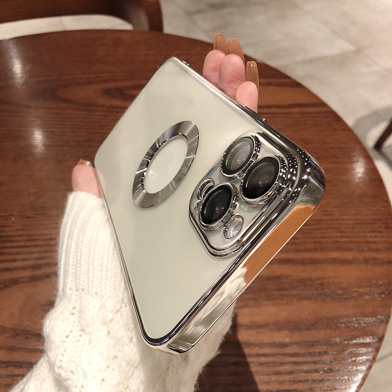 Phone Case With Camera Protector With Lens Protector