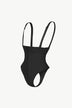 Full Size Adjustable Strap Zip-Up Shaping Bodysuit - Minihomy