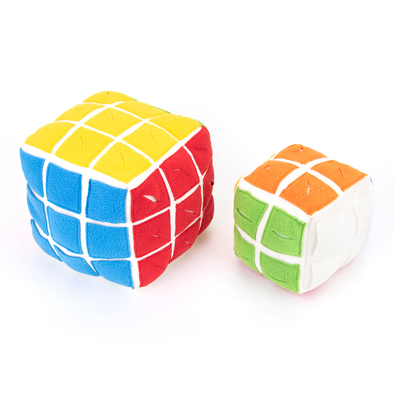 Pet Rubik's Cube Sniffing Toy Difficult Cat Dog Puzzle Hidden Food Cube Ball