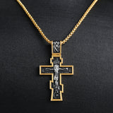Cross Jesus Pendant Necklace