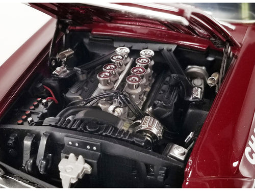 1969 Ford Mustang BOSS 429 Gasser Dark Red Metallic 