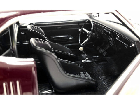 1968 Pontiac Firebird Maroon Metallic 