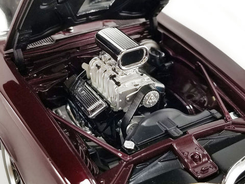 1968 Pontiac Firebird Maroon Metallic 