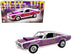 1968 Plymouth Barracuda Purple Metallic and White "Billy the Kid" Limited Edition to 822 pieces Worldwide 1/18 Diecast Model Car by ACME - Minihomy